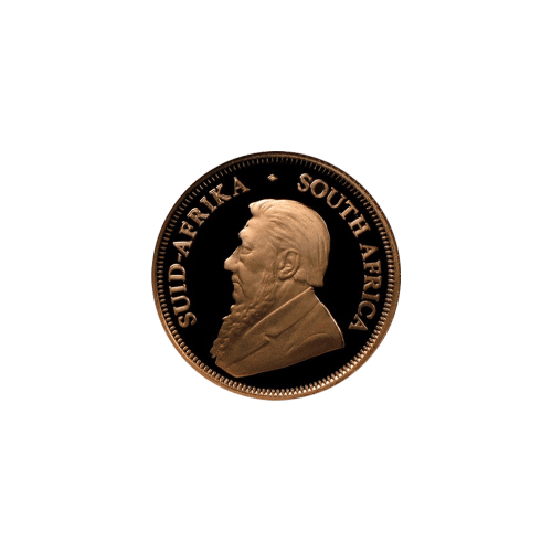 Pièce d'or Krugerrand ultra camée classée PF-70 par la NGC 2008 de 1/10 once