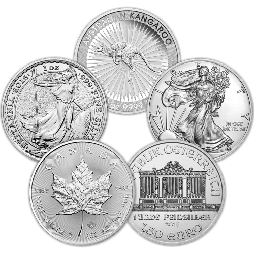 1 oz Our Choice of New Sovereign Mint Silver Coin