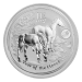 Pièce 1 once d'argent Lunaire Année du Cheval Marque privée Lion 2014 | Monnaie de Perth