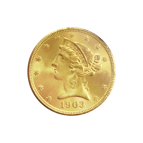 Random Year $5 Liberty Half Eagle Gold Coin | United States Mint