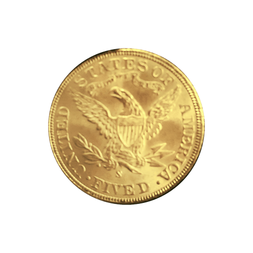 Random Year $5 Liberty Half Eagle Gold Coin | United States Mint