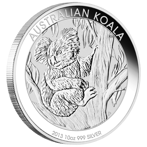 Pièce 10 onces d'argent Koala australien 2013 | Monnaie de Perth
