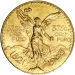 37.5 gram 1943 Mexican 50 Peso Gold Coin