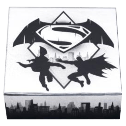 Pièce 1/2 once d'argent Batman c. Superman : L'Aube de la justice™ | Logo 2016
