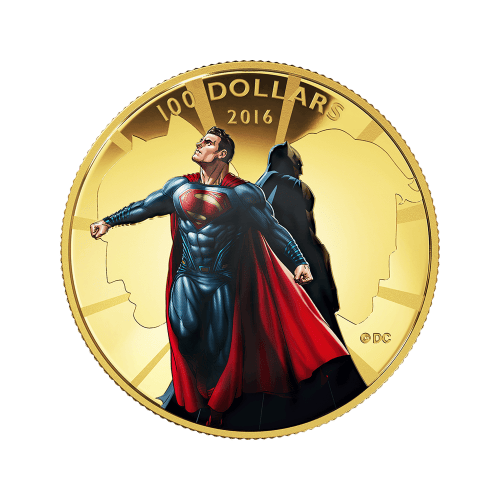 14 kt 2016 Batman v Superman: Dawn of Justice™ Gold Proof Coin