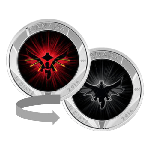 2016 Batman v Superman: Dawn of Justice™ Lenticular Cupronickel Coin
