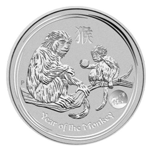 1 oz 2016 Lunar Year of the Monkey Lion Privy Silver Coin | Perth Mint