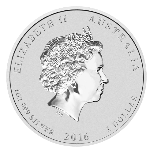 1 oz 2016 Lunar Year of the Monkey Colourized Silver Coin | Perth Mint