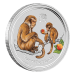1 oz 2016 Lunar Year of the Monkey Colourized Silver Coin | Perth Mint