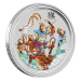 Pièce 1 once d'argent coloré Monkey King 2016 | Monnaie de Perth