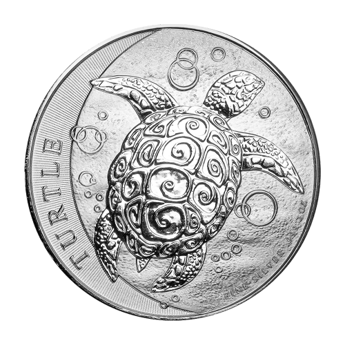 2 oz 2016 Hawksbill Turtle Piedfort Silver Coin | New Zealand Mint