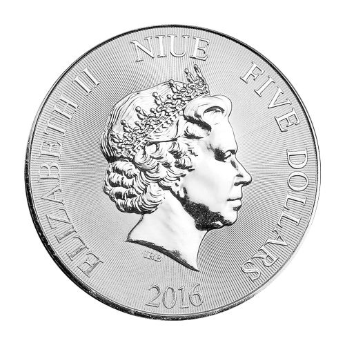 2 oz 2016 Hawksbill Turtle Piedfort Silver Coin | New Zealand Mint