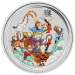 5 oz 2016 Monkey King Colourized Silver Coin | Perth Mint