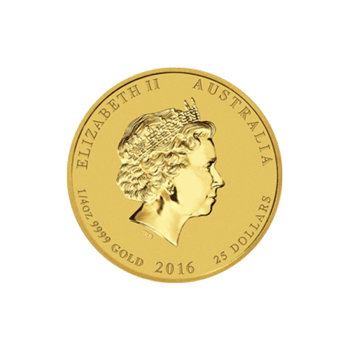 1/4 oz 2016 Monkey King Colourized Gold Coin | Perth Mint