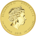 Pièce 1 once d'or coloré Roi des singes 2016 Monnaie de Perth