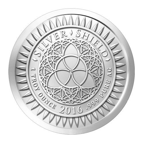 1 oz 2016 Cannabis Silver Round | Silver Shield
