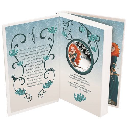 1 oz 2016 Disney Princess Merida Silver Coin | New Zealand Mint
