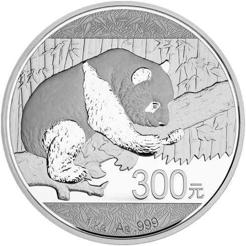 Pièce 1 kilo d'argent épreuve numismatique Panda Chine 2016 | Monnaie chinoise