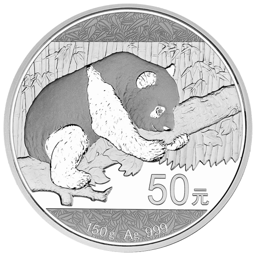 150 gram 2016 Chinese Panda Silver Proof Coin | Chinese Mint