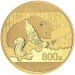 Pièce 50 grammes en or Épreuve numismatique Panda Chine 2016