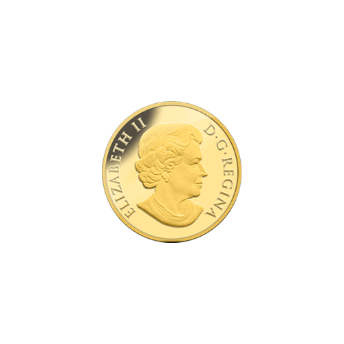 0.5 gram 2014 Rocky Mountain Bighorn Sheep Gold Coin | Royal Canadian Mint