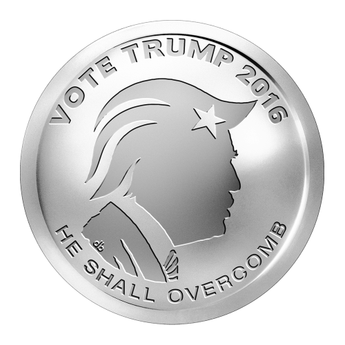 1 oz 2016 Vote Trump Silver Round | Silver Shield