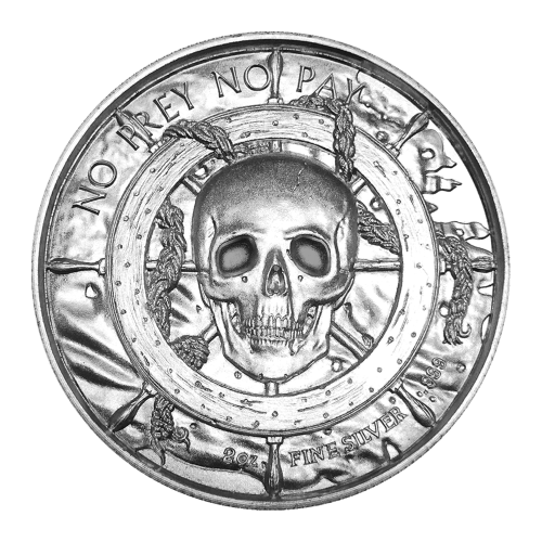 2 oz Privateer Collection: Kraken Ultra High Relief Silver Round