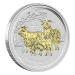 1 oz 2015 Lunar Year of the Goat Gilded Silver Coin | Perth Mint