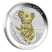 Pièce 1 once d'argent doré Koala australien 2015 | Monnaie de Perth
