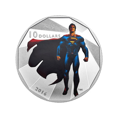 Pièce 1/2 once d'argent Batman c. Superman : L'Aube de la justice™ | Superman 2016