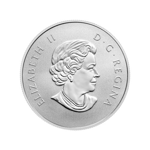 Pièce 1/2 once d'argent Feuilles d'érable canadiennes 2016
