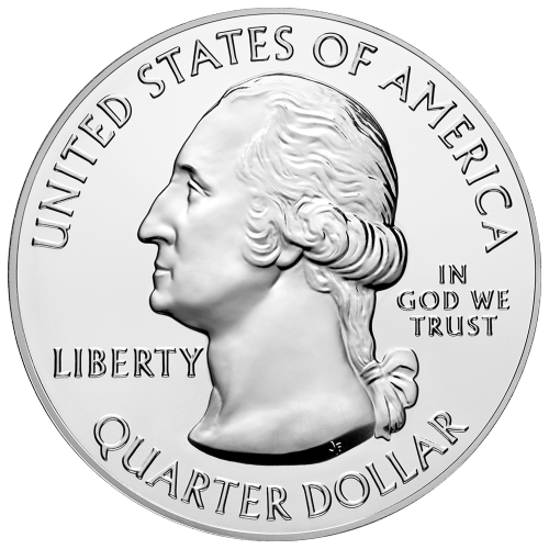 Pièce 5 onces d'argent Amérique la Belle : Cumberland Gap National Historic Park 2016 | Monnaie des États-Unis