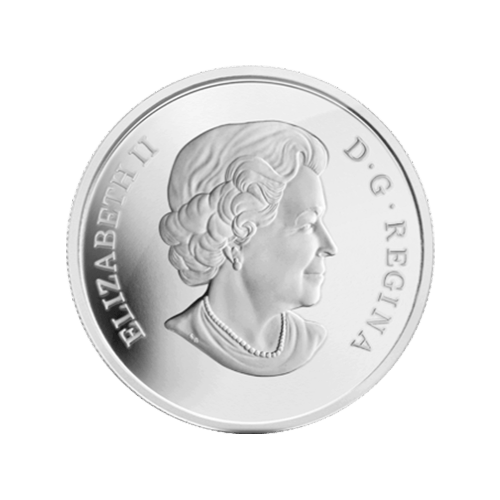 1/2 oz 2013 O Canada Series | The Polar Bear Silver Coin