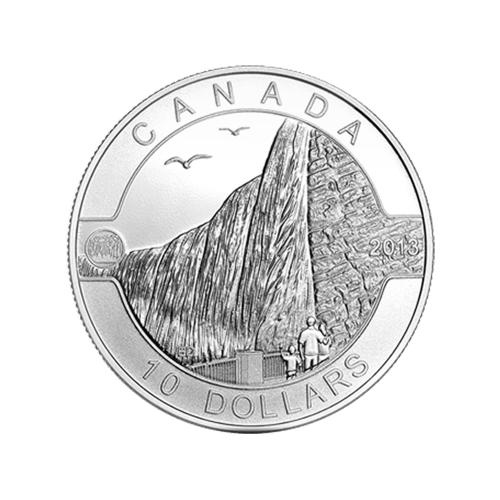 Pièce 1/2 once d'argent Chutes du Niagara | Série Ô Canada 2013