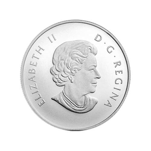 Pièce 1/2 once d'argent L'épaulard | Série Ô Canada 2013
