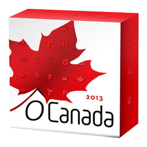 1/2 oz 2013 O Canada Series | Inukshuk Silver Coin