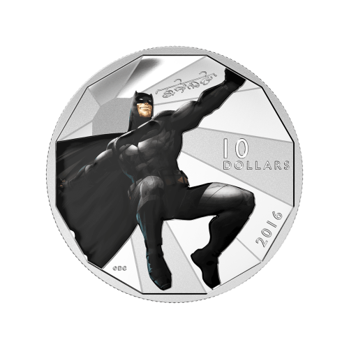 1/2 oz 2016 Batman v Superman: Dawn of Justice™ | The Batman Silver Coin