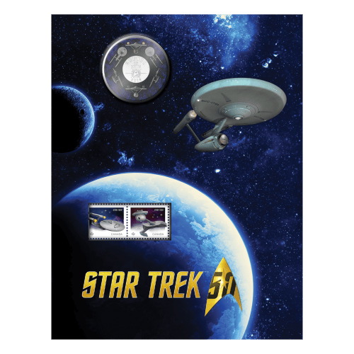 2016 Star Trek™: Enterprise Coin and Stamp Set | Royal Canadian Mint