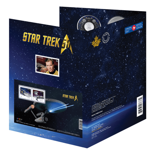 2016 Star Trek™: Enterprise Coin and Stamp Set | Royal Canadian Mint