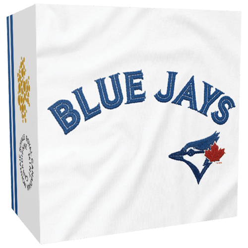 1 oz 2016 Celebrating the 40th Season of the Toronto Blue Jays Silver Coin