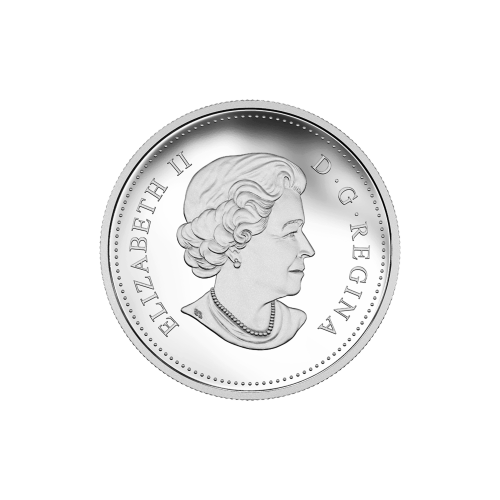 Pièce 1/4 once d'argent Épreuve numismatique Rose de la reine Élizabeth 2016