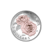 Pièce 1/4 once d'argent Épreuve numismatique Rose de la reine Élizabeth 2016