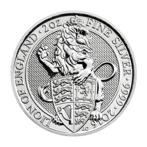 2022 エリザベス女王 Queen's Beasts 10oz コンプリート 10 oz 2022 Queen's Beasts Completer Silver Coin | The Royal Mint