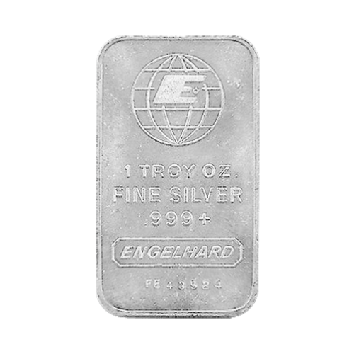 1 oz Engelhard Vintage Silver Bar