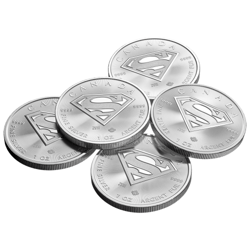 1 oz 2016 Superman™ S-Shield Silver Coin | Royal Canadian Mint