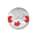Pièce 1/4 once d'argent coloré 25 $ pour 25 $ Grand Nord 2016