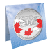 Pièce 1/4 once d'argent coloré 25 $ pour 25 $ Grand Nord 2016
