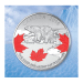 Pièce 1/4 once d'argent coloré 25 $ pour 25 $ Grand Nord 2016