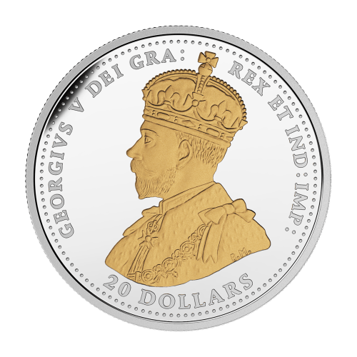 Pièce 1 once d'argent plaqué or Série Champs de bataille : La bataille de Beaumont-Hamel 2016