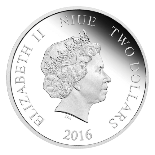 Pièce 1 once d'argent Princesse Pocahontas Disney 2016